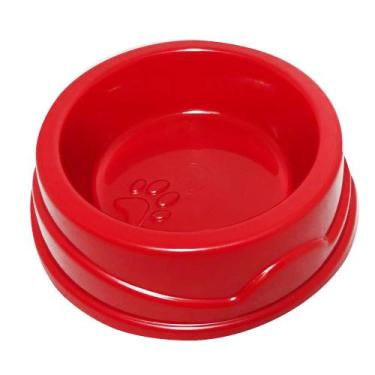 Imagem de Comedouro Four Plastic 500ml, Vermelho, 150ml