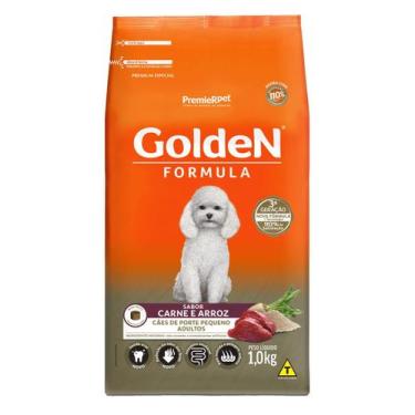 Imagem de GoldeN Formula Cães Adultos Porte Pequeno Carne & Arroz 1 kg - PREMIER