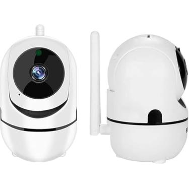 Imagem de Câmera IP Varredura Automática Visão Noturna Wireless 720p para quartos de bebês garntindo total segurança para sua casa ou trabalho com praticidade.