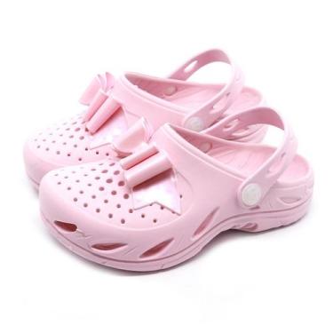 Imagem de Babuche Plugt Ventor Kids Laço Rosa 89.037, 29/30