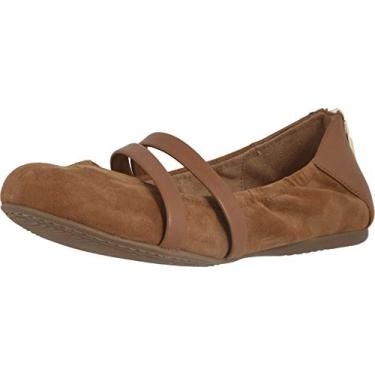 Imagem de SoftWalk Sapatilha feminina Sierra Ballet, caramelo marrom, 35