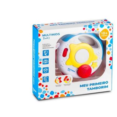 Imagem de Meu Primeiro Tamborim Efeito de Luz e Som Multikids Baby - BR1247 - Mu