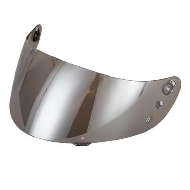 Imagem de Soman Substituição de viseira IC-04, protetor de viseira matizado Airframe Pro compatível com Airframe Pro Airmada Airform proteção UV (prata)