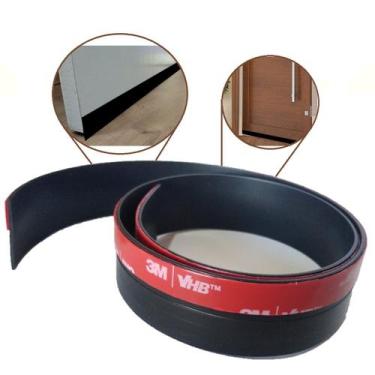 Imagem de Protetor Veda Porta Adesivo Contra Água Poeira Insetos 6 Mts - Vedapra