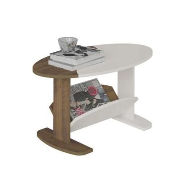 Imagem de Mesa de Centro Isis Artely, Pinho e Off White