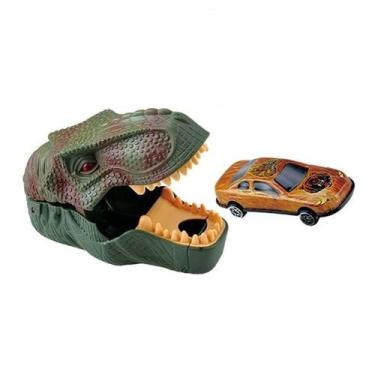 Imagem de Dinossauro Cabeça Rex Lançador  Carros  Infantil Radical - Company Kid