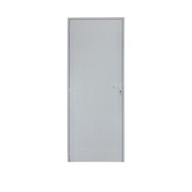 Imagem de Porta Lambril 2,10x80 lado DIREITO L-25 no alumínio branco - Comercial