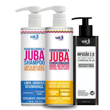 Imagem de Kit Shampoo, Condicionador Juba, Acidificante Widi Care