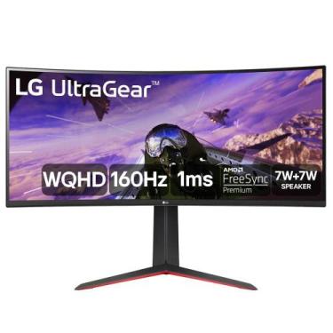 Imagem de Monitor Gamer Curvo Lg Ultragear Lg 34", Ultrawide, 160Hz, Wqhd, 1Ms,