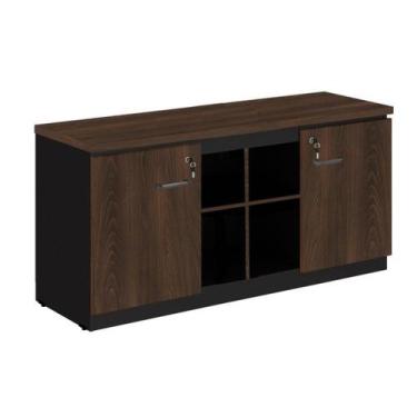 Imagem de Armário Baixo Credenza com Nicho Central 1,60x0,72x0,45m  - WORKSTART 