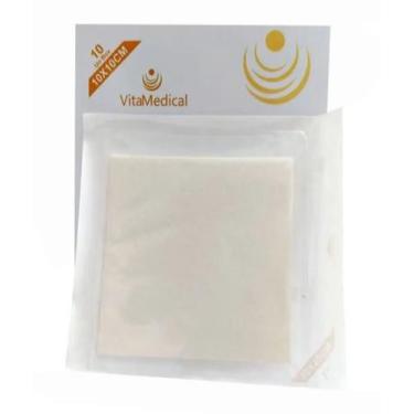 Imagem de Curativo De Alginato De Cálcio Kangli Sorb 10x10cm (UNIDADE) - VitaMed