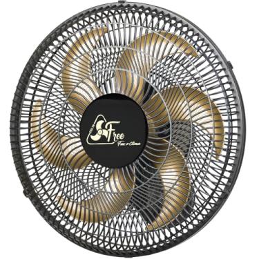Imagem de Venti-Delta Oscilante de Parede Free 40 cm Grande Plástica, Bivolt, 654300, 140 W, Preto