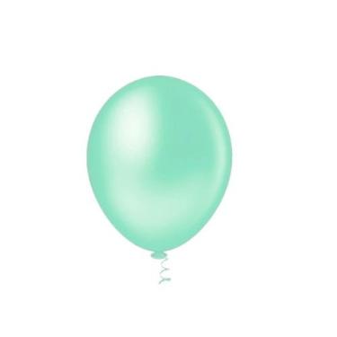 Imagem de Balão Látex 9 Candy Verde 50 Un - Pic Pic