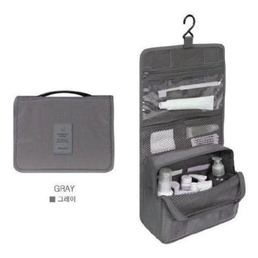 Imagem de 3 Necessaire Organizador Travel Bag Mala Cabide Gancho Lisa - OEM, Bor