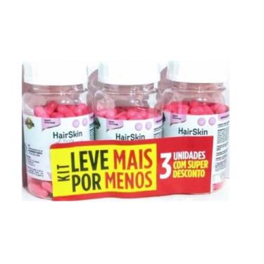 Imagem de Hairskin  nails  beautiful 90 cápsulas super combo - FORCE BRASIL