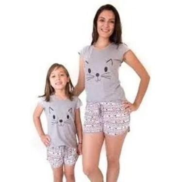 Imagem de Moldes Pijama Mae E Filha P Ao Xg E 2 Ao 16 Env Por Correios - Modelag