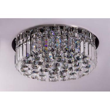 Imagem de Lustre Plafon Cristal 40cm Redondo 560/40 - IluminaMundo, 0
