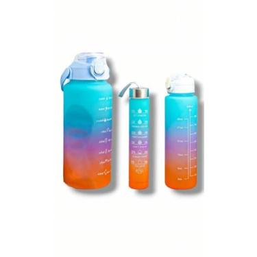 Imagem de kit garrafas de Água Squeeze Motivacional - forsale44