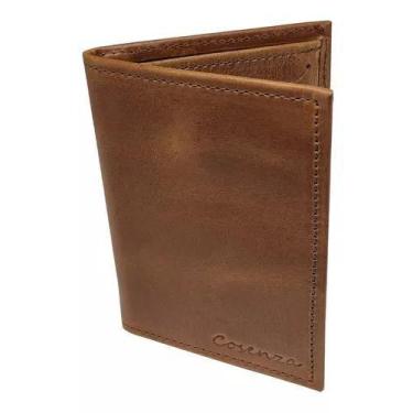 Imagem de Carteira Porta Cartão Masculina Couro Legitimo RG CNH - Cosenza, Caram
