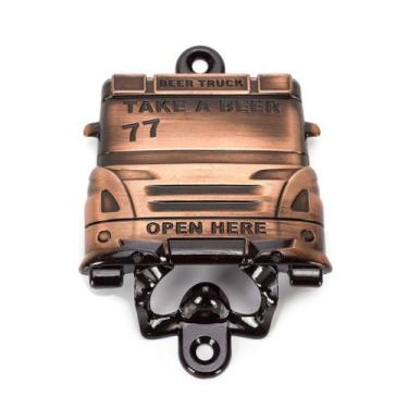 Imagem de Abridor Garrafa De Cerveja Caminhão Truck Decoração Caminhoneiro Metal
