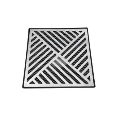 Imagem de Ralo 30x30 Alumínio Saída de 100mm com Difusor - FICONE & REIS