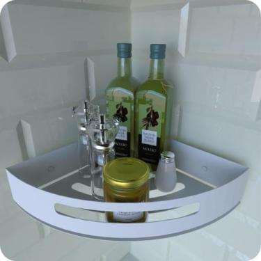 Imagem de Porta Temperos e Condimentos de Parede Branco Multiuso - Cromoshop