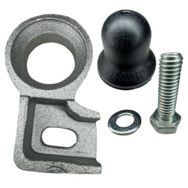 Imagem de Kit Suporte Radiador Lado Esquerdo Com Coxim Corsa Gm - LKA