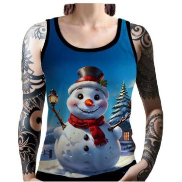 Imagem de Camise Camiseta Tshirt Natal Festas Boneco de Neve Noel 2 - Enjoy Shop