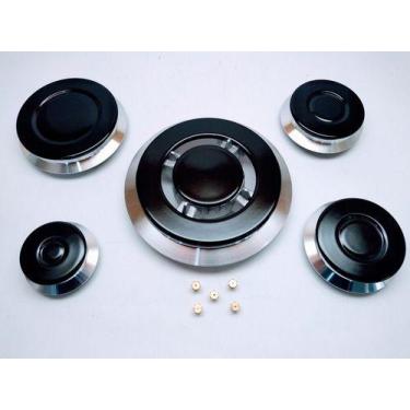 Imagem de Kit 16pç Queimador + Espalha Chama Fogão Cooktop Fischer1743