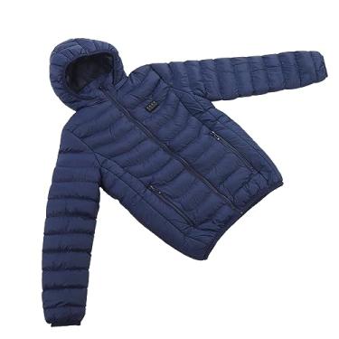 Imagem de 19 Zonas Jaqueta de Aquecimento, 19 áreas Jaqueta Aquecida Inteligente Temperatura Constante Casaco Térmico Com Capuz para Homens Mulheres Esqui Acampamento (S)