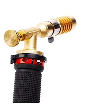 Imagem de Tocha de soldagem a gás liquefeito sem oxigênio tocha de soldagem doméstica pistola de fogo universal tocha de soldagem a gás kit de tocha de pistola de soldagem de alta temperatura