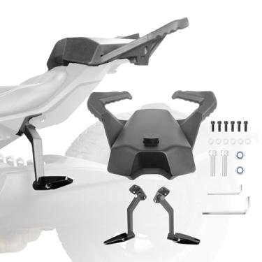 Imagem de Hutexico Assento Traseiro Do Passageiro Com Estribos Kit De Assento Traseiro Para Passageiro De Alta Resistência Para 2 Pessoas Para Can-Am Ryker Todos Os Modelos (Montagem Max 219400800 Necessária)