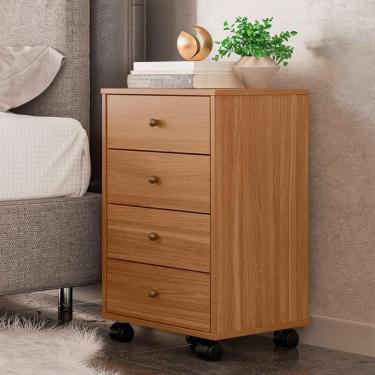 Imagem de Gaveteiro 4 Gavetas com Rodizios Office Presence