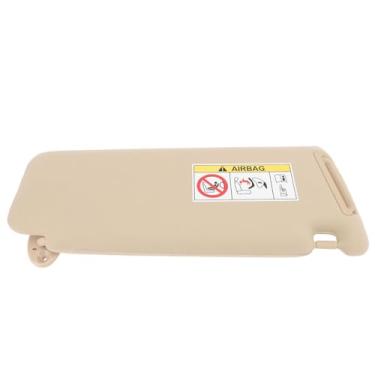 Imagem de Akozon Front Sun Visor Beige Substituição para Land Cruiser Prado 2010-2023-Drive à Mão Esquerda, Instalação Fácil, Proteção à Sombra (Esquerda)