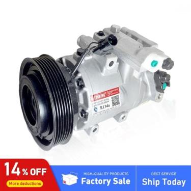 Imagem de Compressor de ar condicionado automotivo compatível com Kia Cerato977012F800 97701-2F800 977012F800AS 977011G300