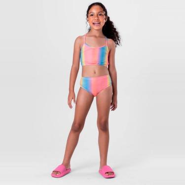 Imagem de Biquíni em malha UV infantil menina Brandili