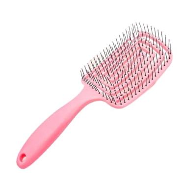 Imagem de Pente de massagem elástica para couro cabeludo, escova de cabelo oca para desembaraçar, pente de cabelo cacheado feminino, secagem rápida, ferramentas de modelagem (06)