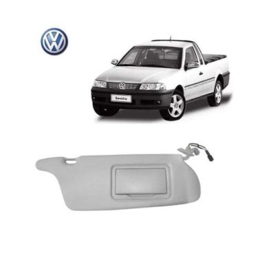 Imagem de Quebra-Sol Saveiro G3 2003 Iluminação VW Direito - NWT