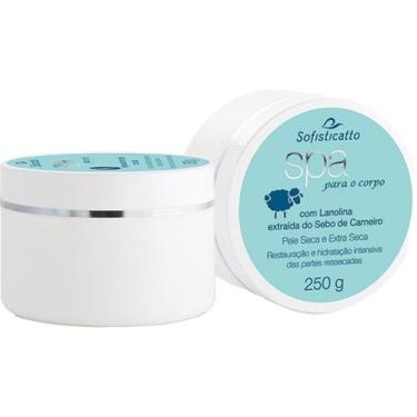 Imagem de Creme Hidratante Corporal Com Sebo De Carneiro Spa 250g - Sofisticatto