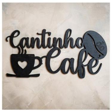 Imagem de Quadro para Cozinha Cantinho do Café Área Gourmet em MDF - CARMISINI D