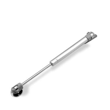 Imagem de peça Suporte hidráulico para móveis Haste de mola Amortecedor Suporte a gás para porta de armário Dobradiças de armário ocultas hidráulicas 40/80n/100n/120n (Prata 50N)