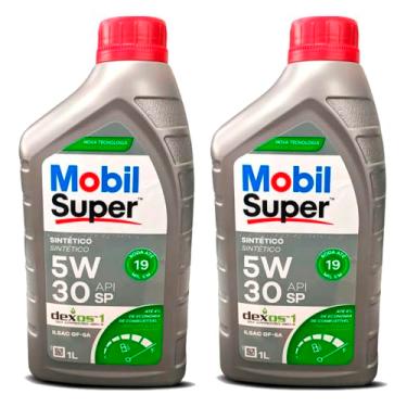 Imagem de Kit Troca 2 L Óleo de Motor Sae 5w30 Mobil Super Dexos 1 Api Sp ilsac Gf-6a Sintetico