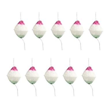 Imagem de Simhoa 10 peças mantas de gás corpo brilhante para lanterna de propano lâmpada de parafina a gás