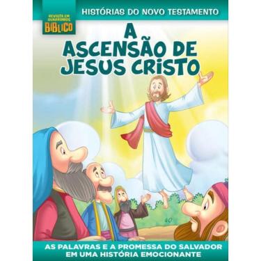 Imagem de Revista Em Quadrinhos Bíblico - A Ascensão De Jesus
