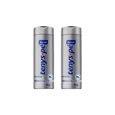 Imagem de Talco Pes Tenys Pe Baruel Po 100G Sem Perfume-Kit C/2Un