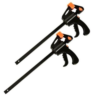 Imagem de 2 Grampos Sargento Aperto Rápido 12 Pol 300mm Marcenaria - I.D.E.A.+PR