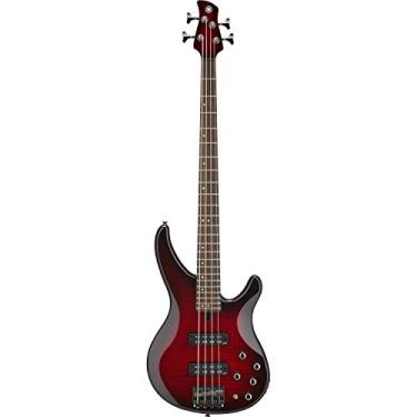Imagem de Contrabaixo Elétrico 4 cordas TRBX 604FM DRB Dark Red Burst Yamaha