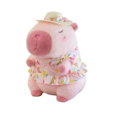 Imagem de Boneca de Pelúcia Capivara 23cm - Macia e Fofa - Presente Ideal, Xl108