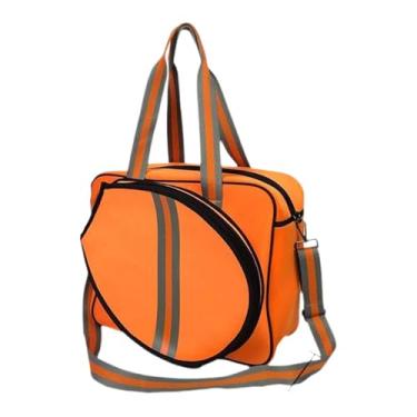 Imagem de Pegciuho Bolsa Tote de Tênis Bolsa Transportadora Tênis Paddle Saco Badminton Bolsa de Ombro para Mulheres Homens Raquetes de Squash Raquete de Tênis Ao Ar