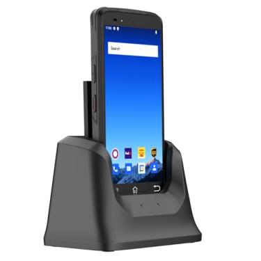 Imagem de Rayoungtek Scanner de código de barras Android 4 + 64 GB Zebra SE4710 1D/2D/QR motor de digitalização de código de barras 4G sem fio PDA Enterprise Mobile Computer com base de carregamento para